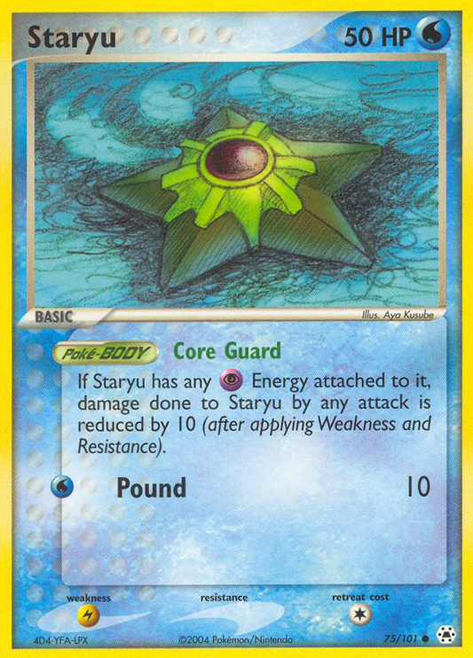 Staryu 75/101 Common | Hidden Legends | Pokemon Card