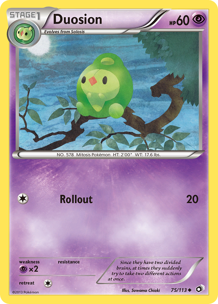Duosion 75/113 Uncommon | Legendary Treasures | Pokemon Card