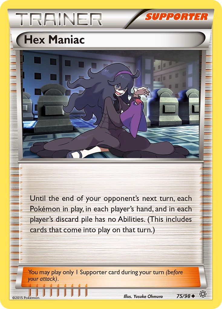 Hex Maniac 75/98 Uncommon | Ancient Origins | Pokemon Card