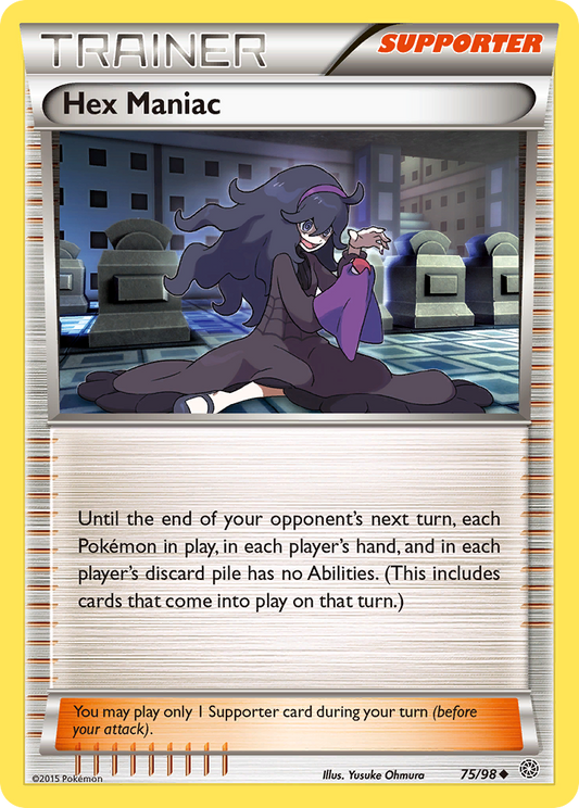 Hex Maniac 75/98 Uncommon | Ancient Origins | Pokemon Card