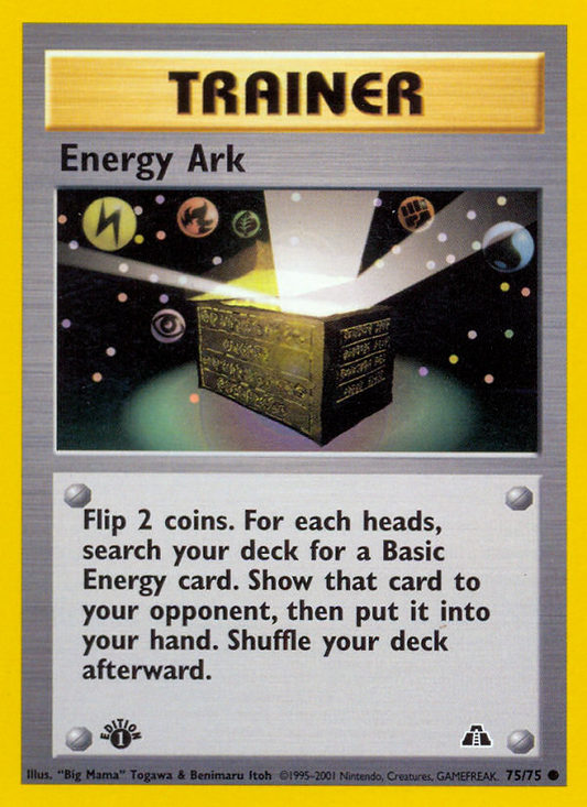Energy Ark 75/75 Common | Neo Discovery | Pokemon Card