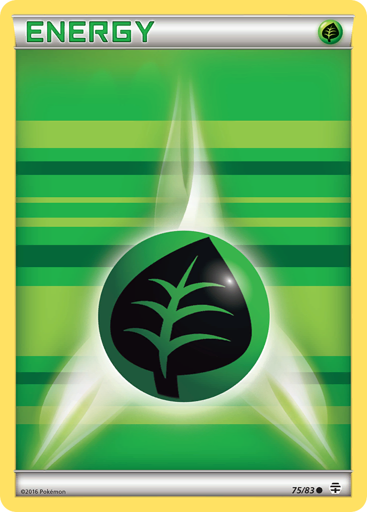 Grass Energy 75/83 Common | Generations | Pokemon Card