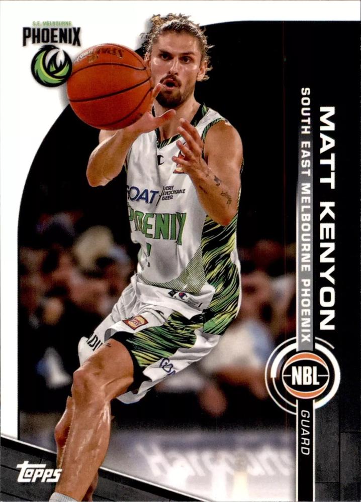 Matt Kenyon #76 S.E. Melbourne Phoenix | 2023-24 Topps NBL | NBL Trading Card