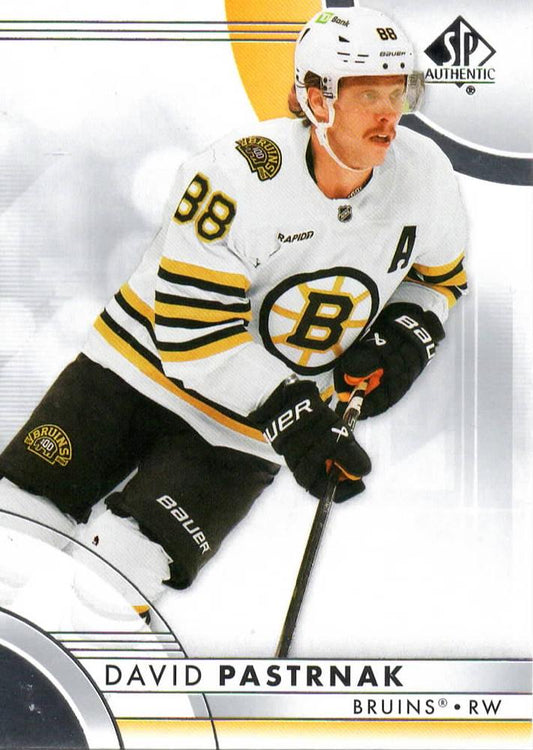 David Pastrnak #76 Boston Bruins | 2023-24 SP Authentic | NHL Trading Card