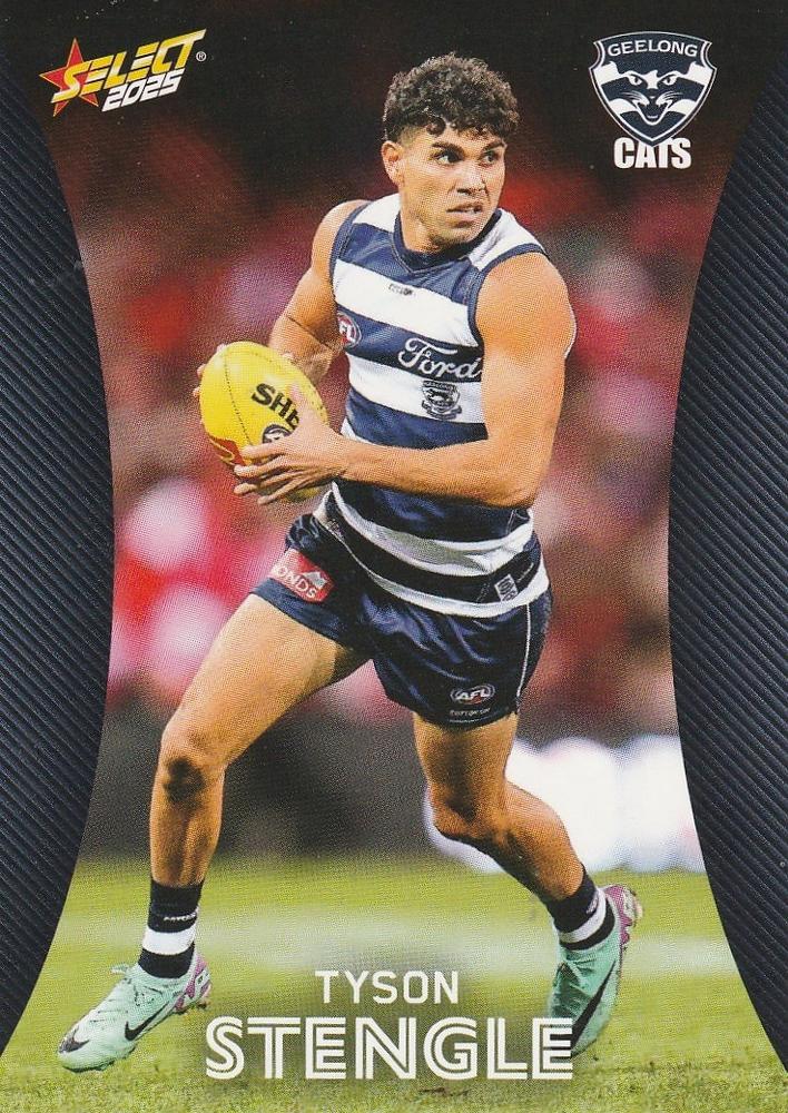 Tyson Stengle #76 Geelong Cats | 2025 Select AFL Footy Stars | Trading Card