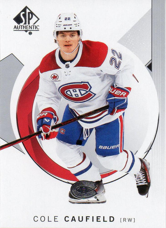 Cole Caufield #76 Montreal Canadiens | 2024-25 SP Authentic | NHL Trading Card