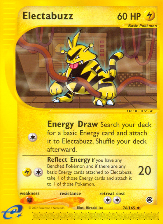 Electabuzz 76/165 Uncommon | Expedition Base Set | Pokemon Card