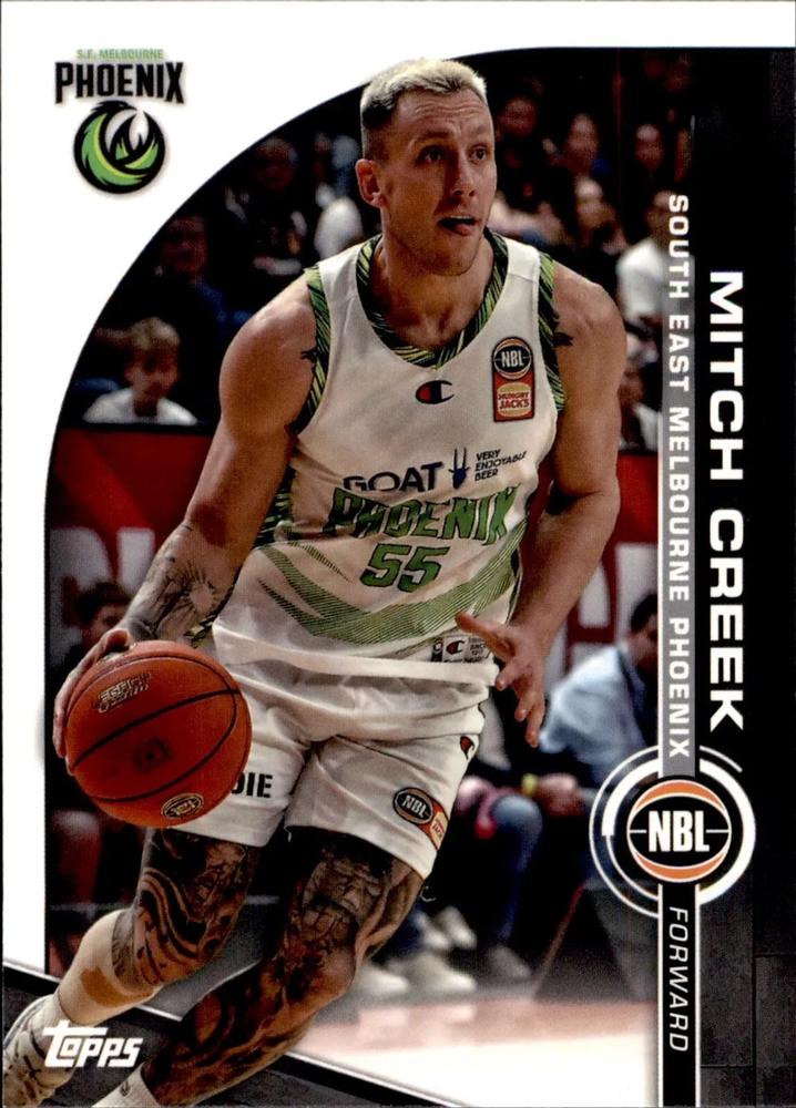 Mitch Creek #77 S.E. Melbourne Phoenix | 2023-24 Topps NBL | NBL Trading Card