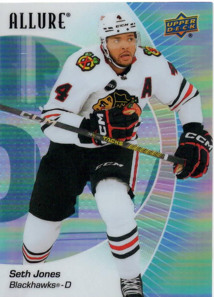 Seth Jones #77 Chicago Blackhawks | 2023-24 Upper Deck Allure | NHL Trading Card