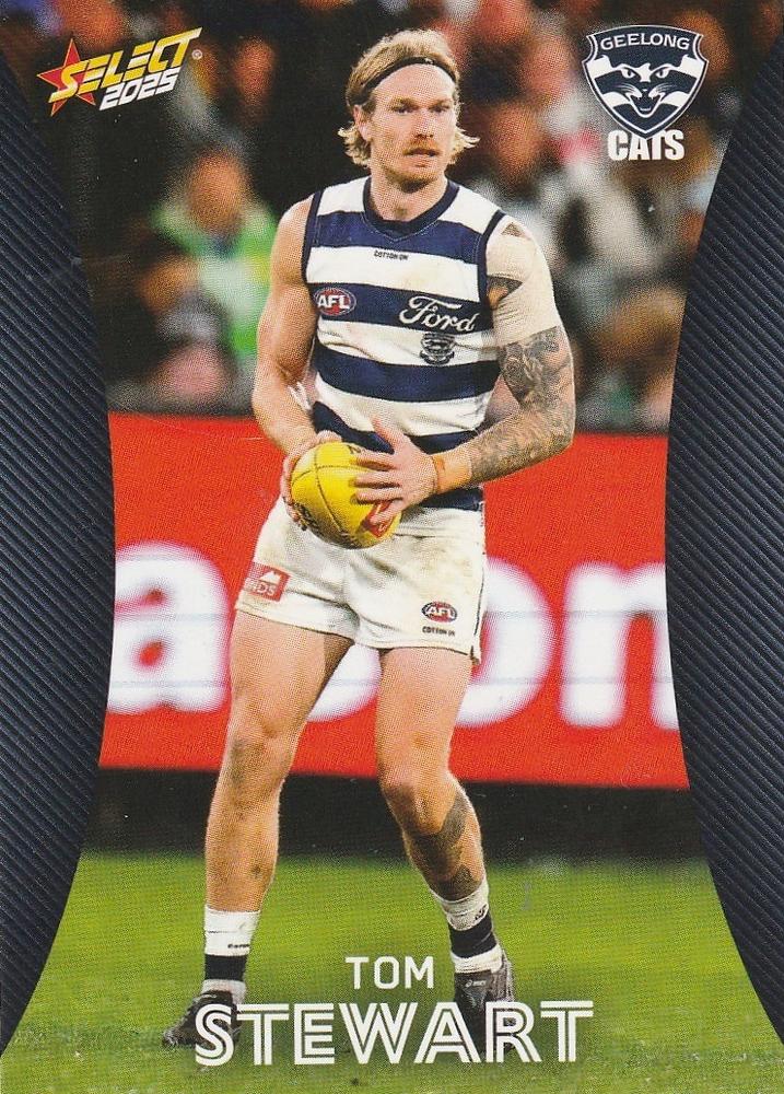 Tom Stewart #77 Geelong Cats | 2025 Select AFL Footy Stars | Trading Card