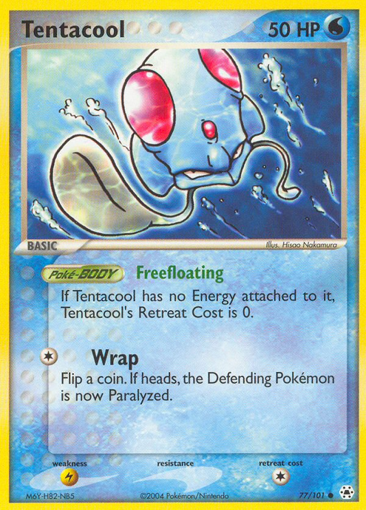 Tentacool 77/101 Common | Hidden Legends | Pokemon Card