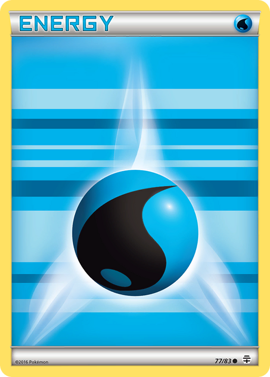 Water Energy 77/83 Common | Generations | Pokemon Card