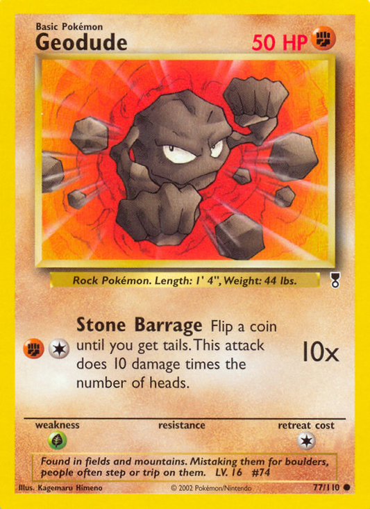 Geodude 77/110 Common | Legendary Collection | Pokemon Card