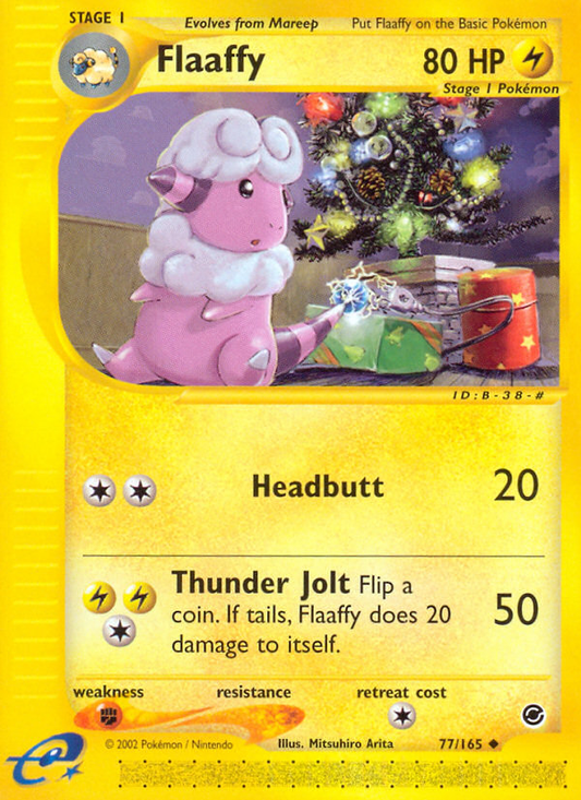 Flaaffy 77/165 Uncommon | Expedition Base Set | Pokemon Card