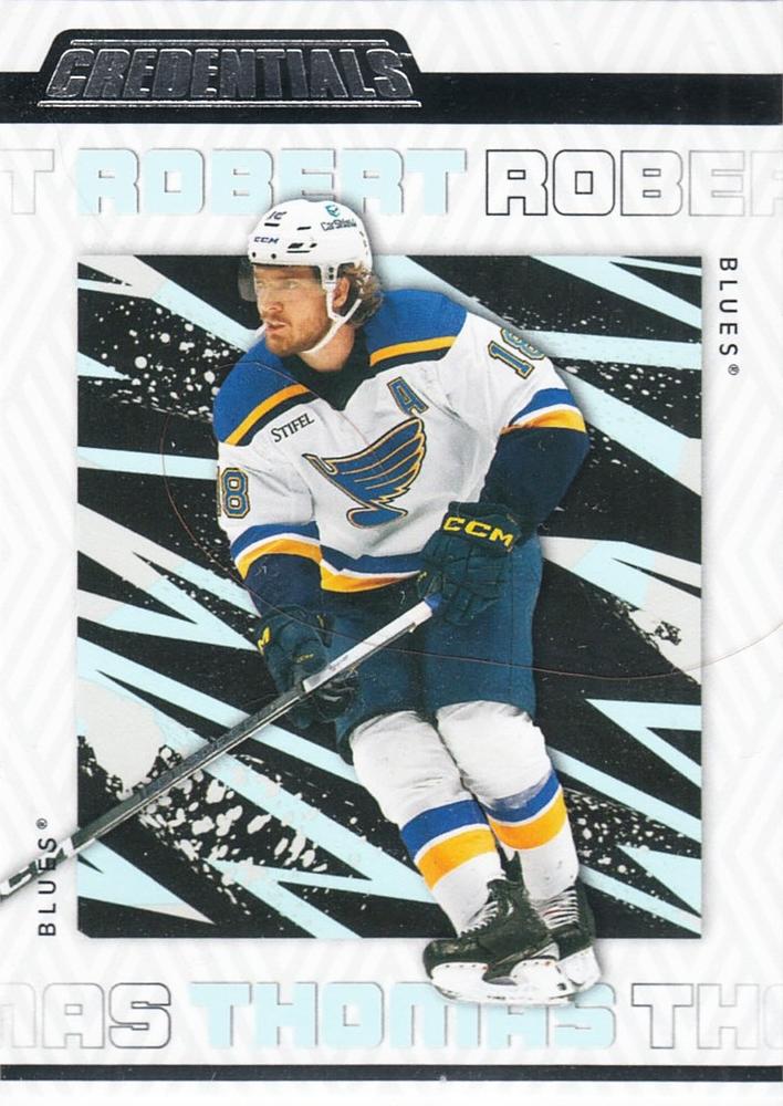 Robert Thomas #78 St. Louis Blues | 2023-24 Upper Deck Credentials | NHL Trading Card