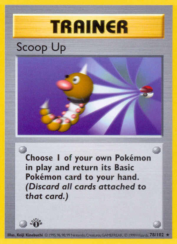 Scoop Up 78/102 Rare | Base | Pokemon Card