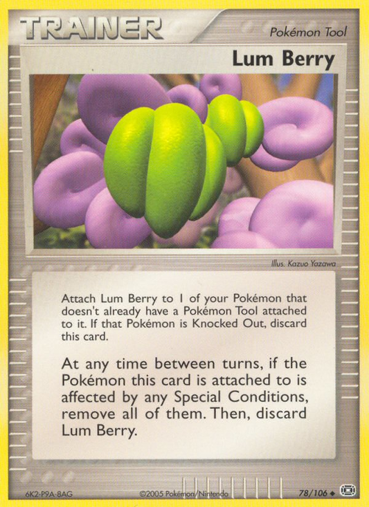 Lum Berry 78/106 Uncommon | Emerald | Pokemon Card