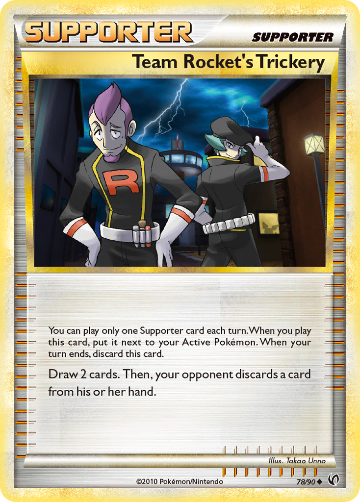 Team Rocket's Trickery 78/90 Uncommon | HS—Undaunted | Pokemon Card