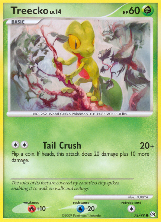 Treecko 78/99 Common | Arceus | Pokemon Card