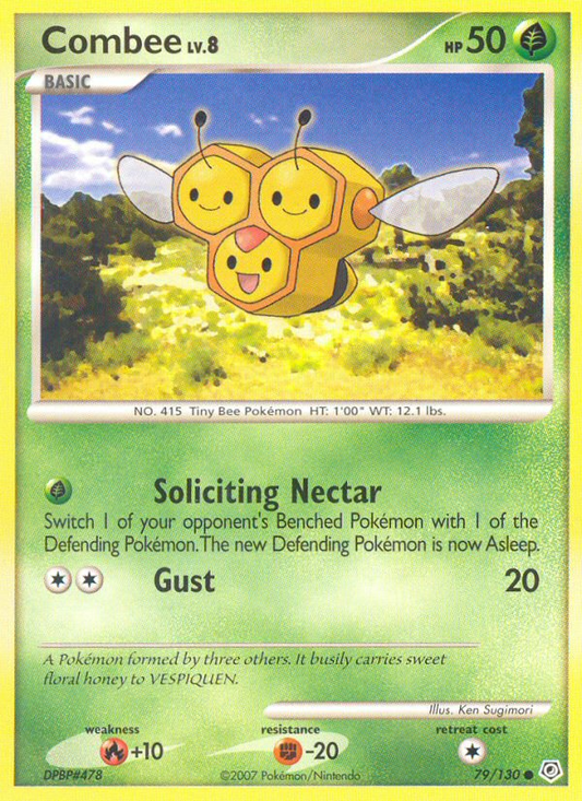 Combee 79/130 Common | Diamond & Pearl | Pokemon Card