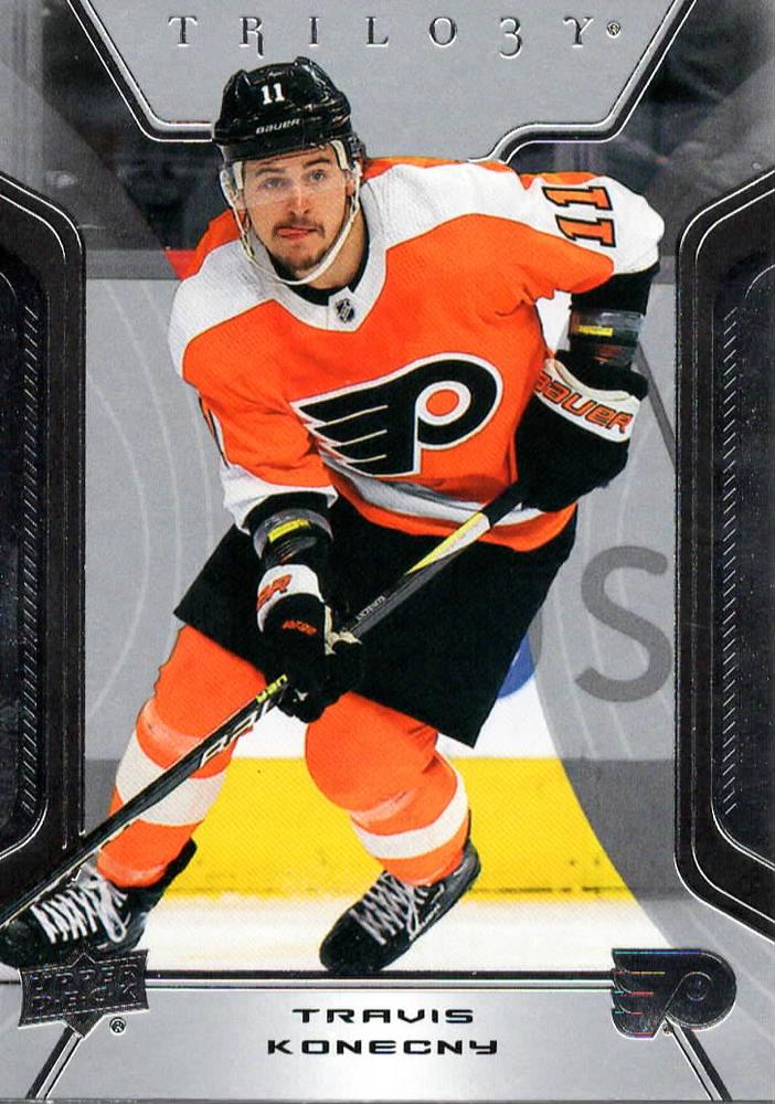 Travis Konecny #7 Philadelphia Flyers | 2023-24 Upper Deck Trilogy | NHL Trading Card