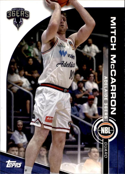 Mitch McCarron #7 Adelaide 36ers | 2023-24 Topps NBL | NBL Trading Card