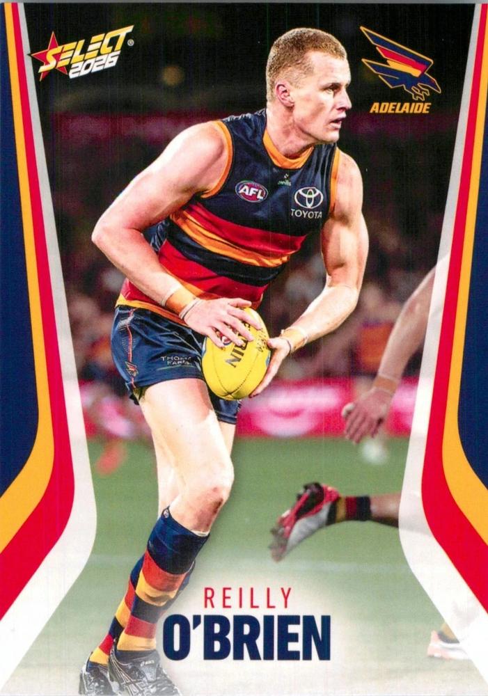 Reilly O'Brien #7 Adelaide Crows | 2026 Select AFL Footy Stars | Trading Card