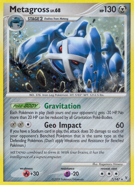 Metagross 7/147 Rare Holo | Supreme Victors | Pokemon Card