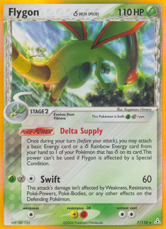 Flygon δ 7/110 Rare Holo | Holon Phantoms | Pokemon Card