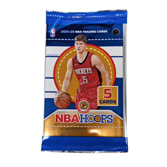 1x NBA Hoops 2024-25 5-Card Pack | Panini | Booster Pack