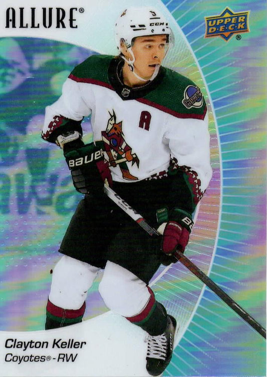 Clayton Keller #80 Arizona Coyotes | 2023-24 Upper Deck Allure | NHL Trading Card