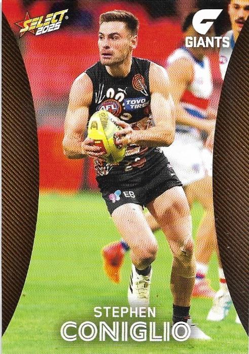 Stephen Coniglio #80 Greater Western Sydney Giants | 2025 Select AFL Footy Stars | Trading Card