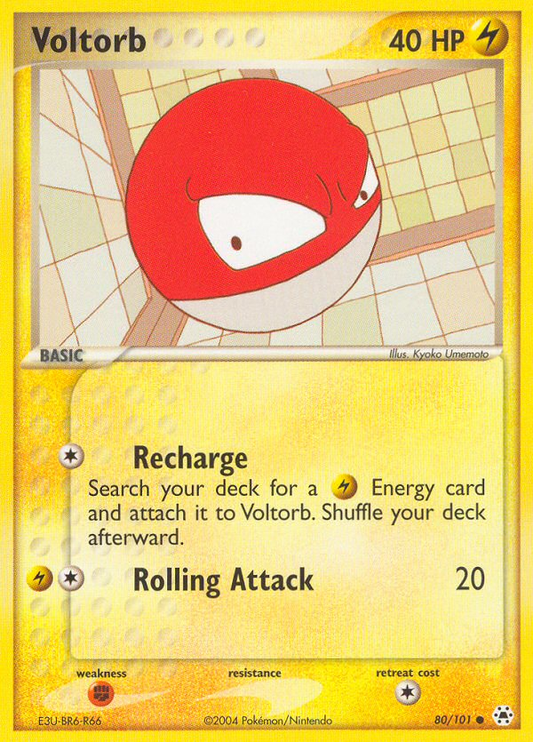 Voltorb 80/101 Common | Hidden Legends | Pokemon Card