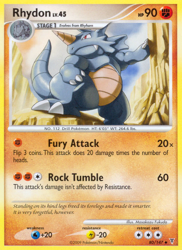 Rhydon 80/147 Uncommon | Supreme Victors | Pokemon Card