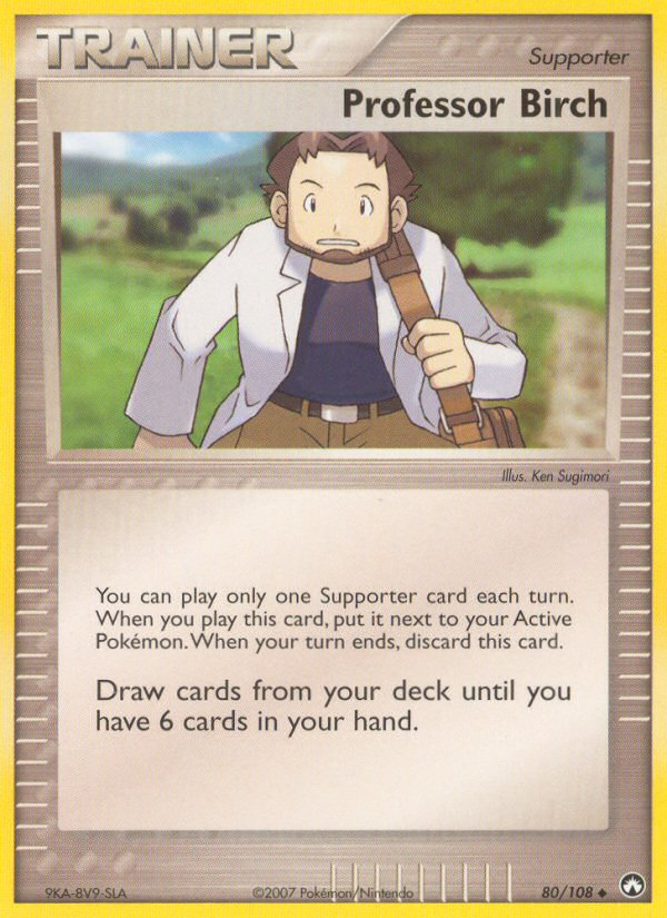 Professor Birch 80/108 Uncommon | Power Keepers | Pokemon Card