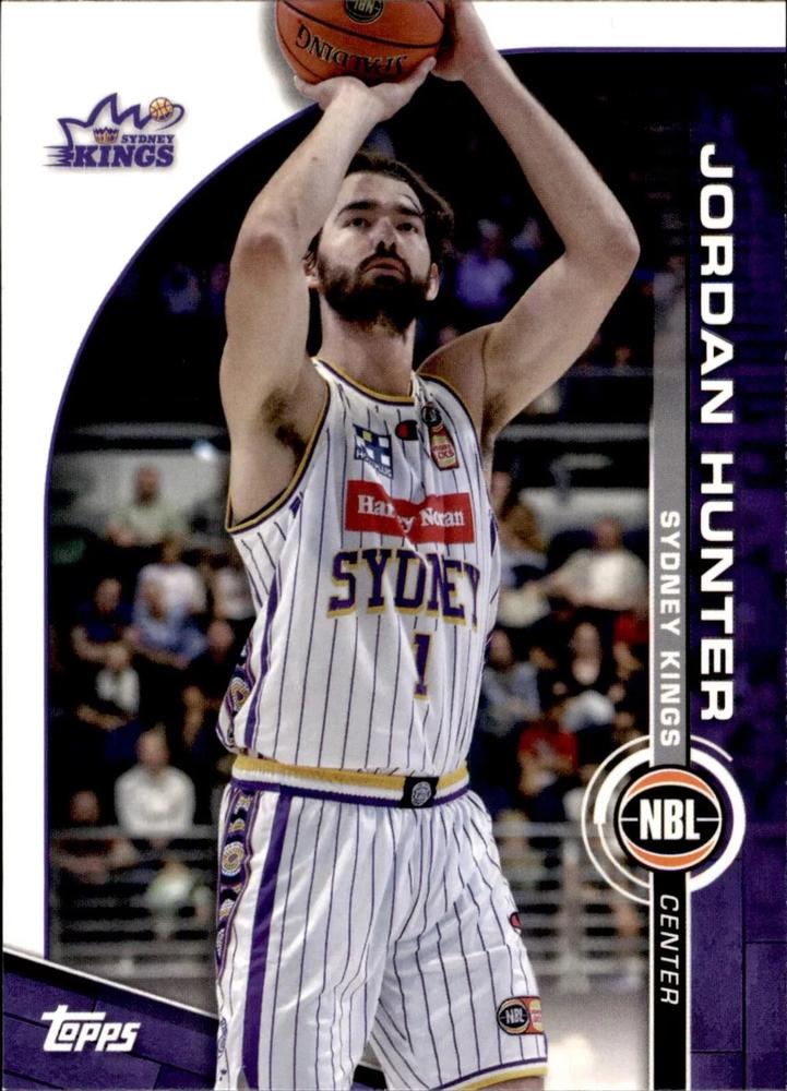 Jordan Hunter #81 Sydney Kings | 2023-24 Topps NBL | NBL Trading Card