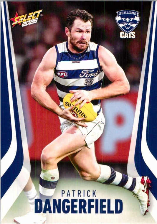 Patrick Dangerfield #81 Geelong Cats | 2026 Select AFL Footy Stars | Trading Card