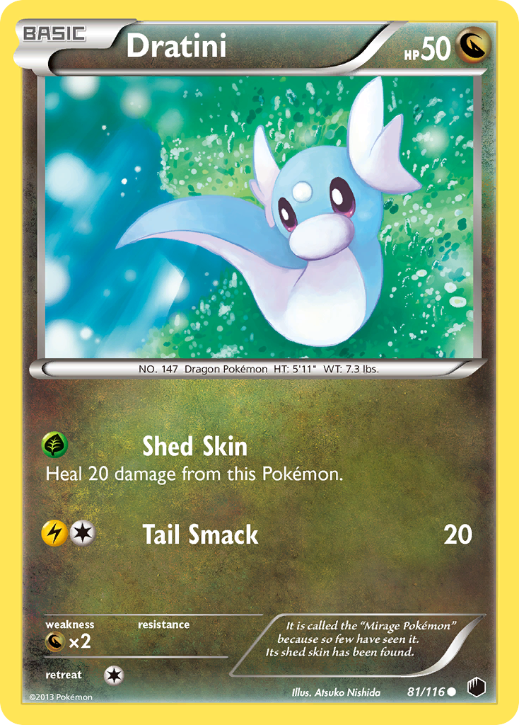 Dratini 81/116 Common | Plasma Freeze | Pokemon Card