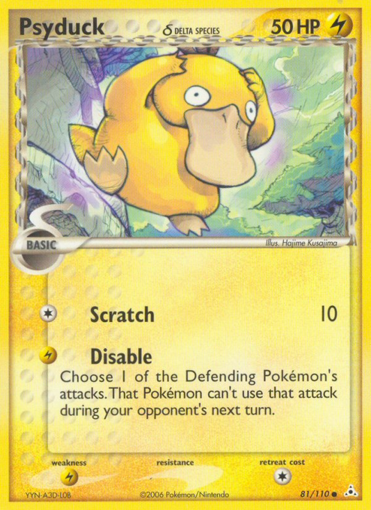 Psyduck δ 81/110 Common | Holon Phantoms | Pokemon Card