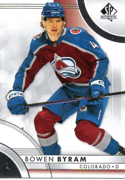 Bowen Byram #82 Colorado Avalanche | 2023-24 SP Authentic | NHL Trading Card
