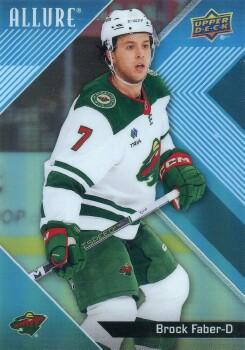 Brock Faber #82 Minnesota Wild | 2024-25 Upper Deck Allure | NHL Trading Card