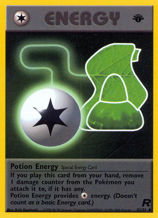 Potion Energy 82/82 Uncommon | Team Rocket | Pokemon Card