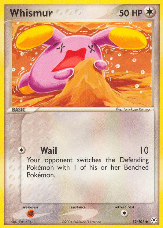 Whismur 82/101 Common | Hidden Legends | Pokemon Card