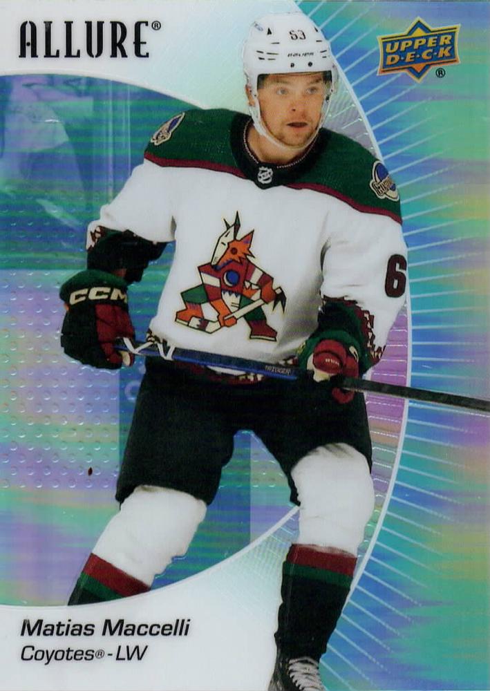 Matias Maccelli #83 Arizona Coyotes | 2023-24 Upper Deck Allure | NHL Trading Card