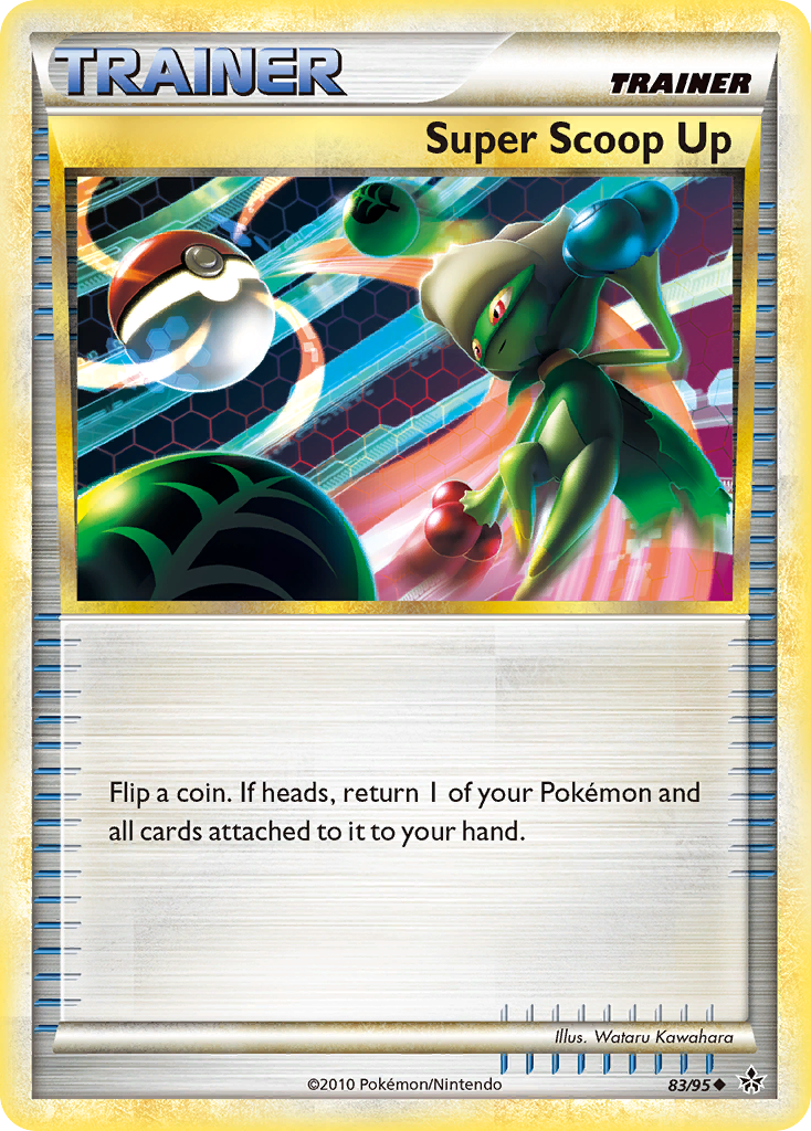Super Scoop Up 83/95 Uncommon | HS—Unleashed | Pokemon Card