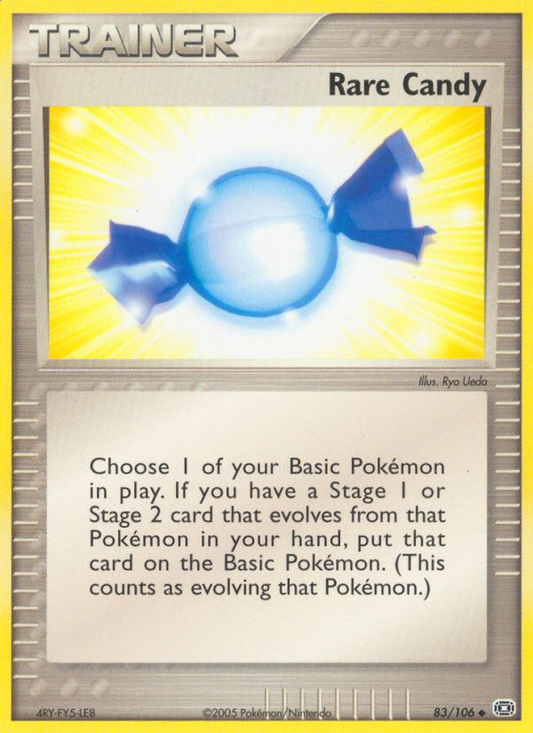 Rare Candy 83/106 Uncommon | Emerald | Pokemon Card