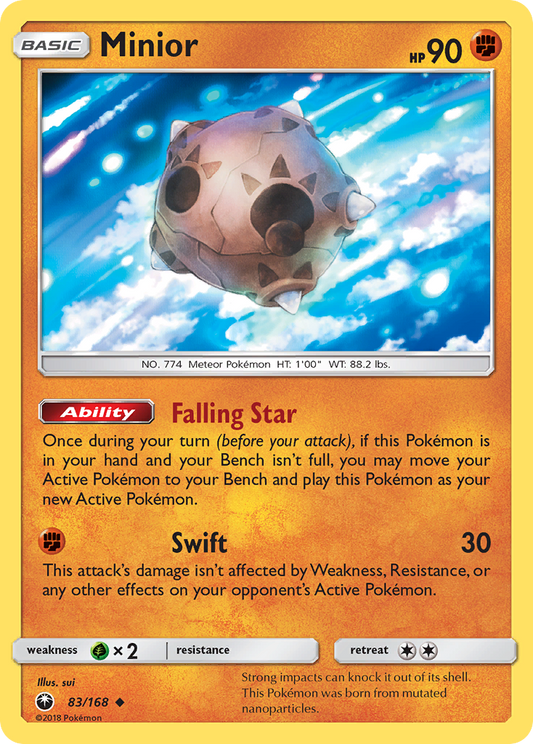 Minior 83/168 Uncommon | Celestial Storm | Pokemon Card