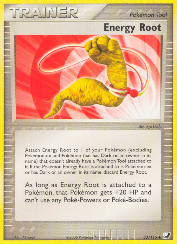 Energy Root 83/115 Uncommon | Unseen Forces | Pokemon Card