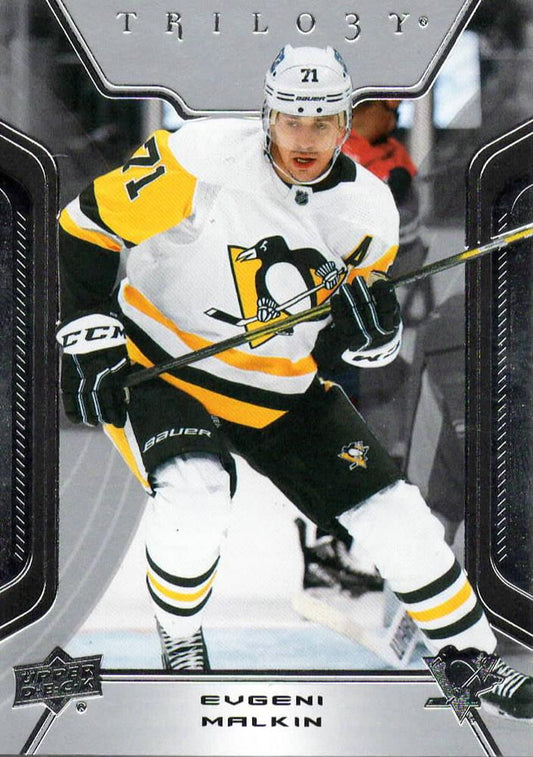 Evgeni Malkin #85 Pittsburgh Penguins | 2023-24 Upper Deck Trilogy | NHL Trading Card