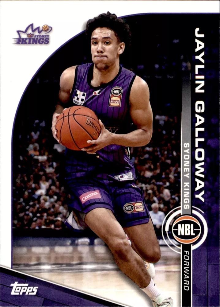 Jaylin Galloway #85 Sydney Kings | 2023-24 Topps NBL | NBL Trading Card